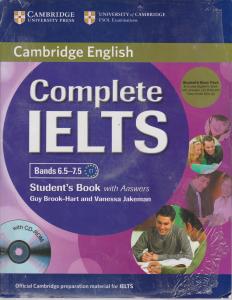 کتاب (Student's Book , with Answers with CD-ROM) Complete IELTS Bands 6.5–7.5 اثر گای بروک